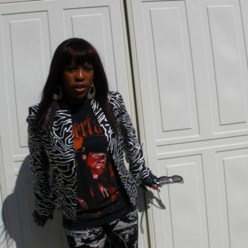 Vintage zebra blazer
